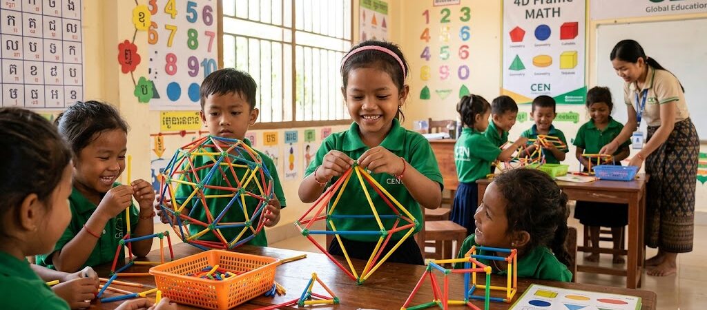 Empowering Young Learners: How 4D Frame STEAM and Literacy Curricula Reshape Early Education in Cambodia