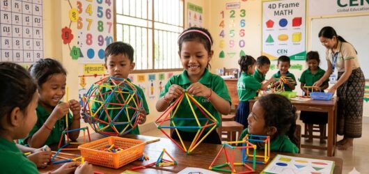 Empowering Young Learners: How 4D Frame STEAM and Literacy Curricula Reshape Early Education in Cambodia