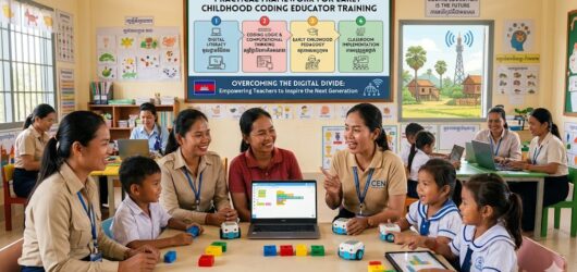 Overcoming the Digital Divide: A Practical Framework for Early Childhood Coding Educator Training in Cambodia