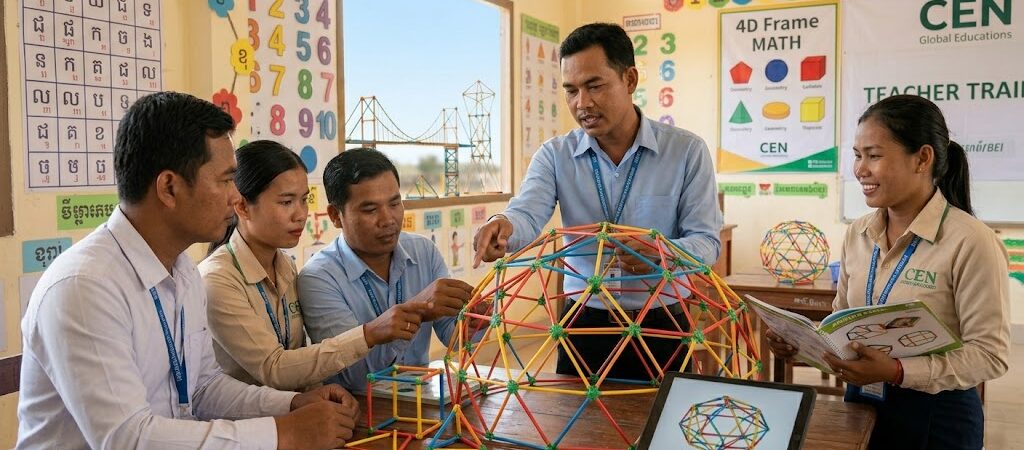 Beyond the Screen: Implementing a 6-Year Sequential Coding Curriculum and Sustainable Teacher Training in Cambodia