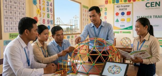 Beyond the Screen: Implementing a 6-Year Sequential Coding Curriculum and Sustainable Teacher Training in Cambodia