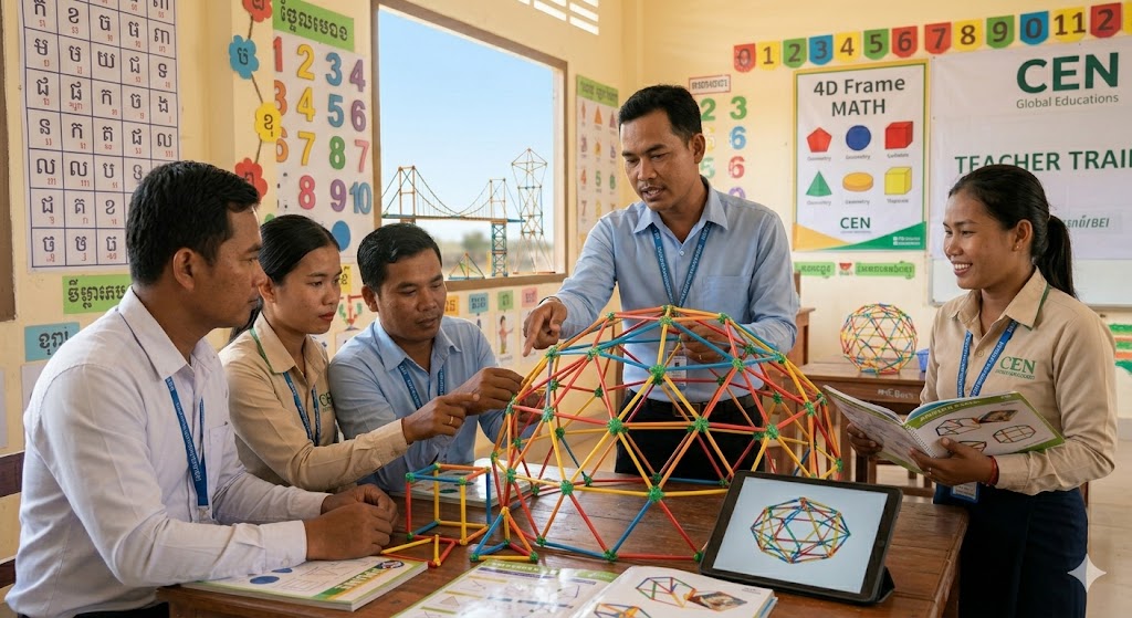 Beyond the Screen: Implementing a 6-Year Sequential Coding Curriculum and Sustainable Teacher Training in Cambodia